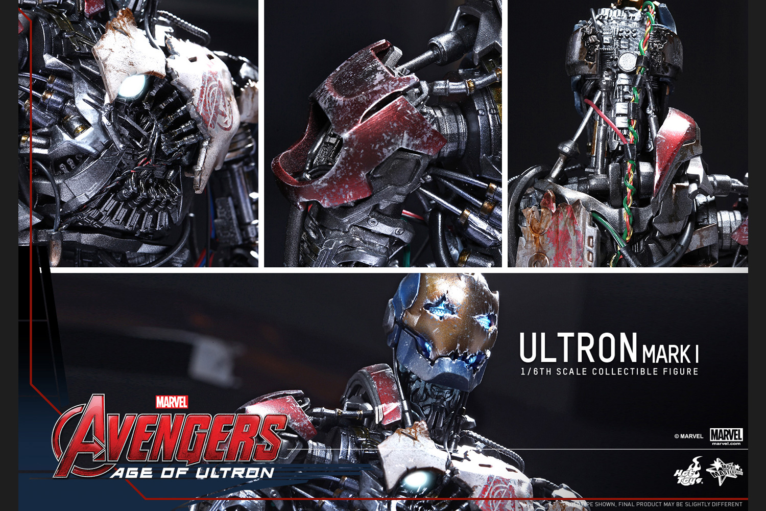 ムービー・マスターピース】『アベンジャーズ／エイジ・オブ・ウルトロン』１／６スケールフィギュア ウルトロン・マーク１ | トイサピエンス