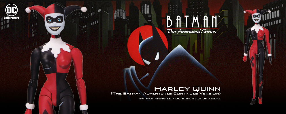 バットマン アニメイテッド ６インチ ｄｃ アクションフィギュア ハーレイ クイン バットマン アドベンチャーズ コンティニュー版 トイサピエンス